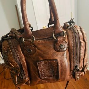 Frye Leather Satchel Bag